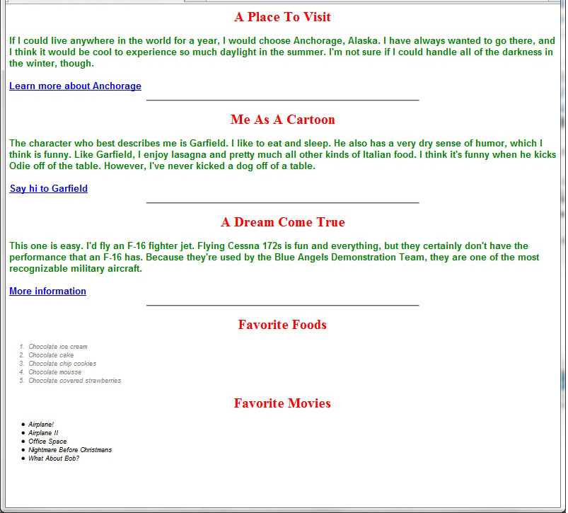Intro to Cascading Style Sheets